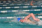 Swimming vs Babson  Wheaton College Swimming & Diving vs Babson College. - Photo By: KEITH NORDSTROM : Wheaton, Swimming